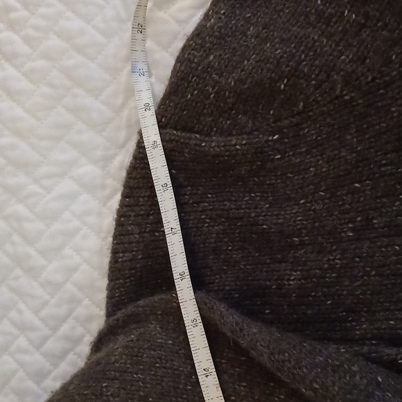 🔥🔥🔥PRESS oversized rollneck open knit wool blend cardigan S/P - Picture 10 of 16